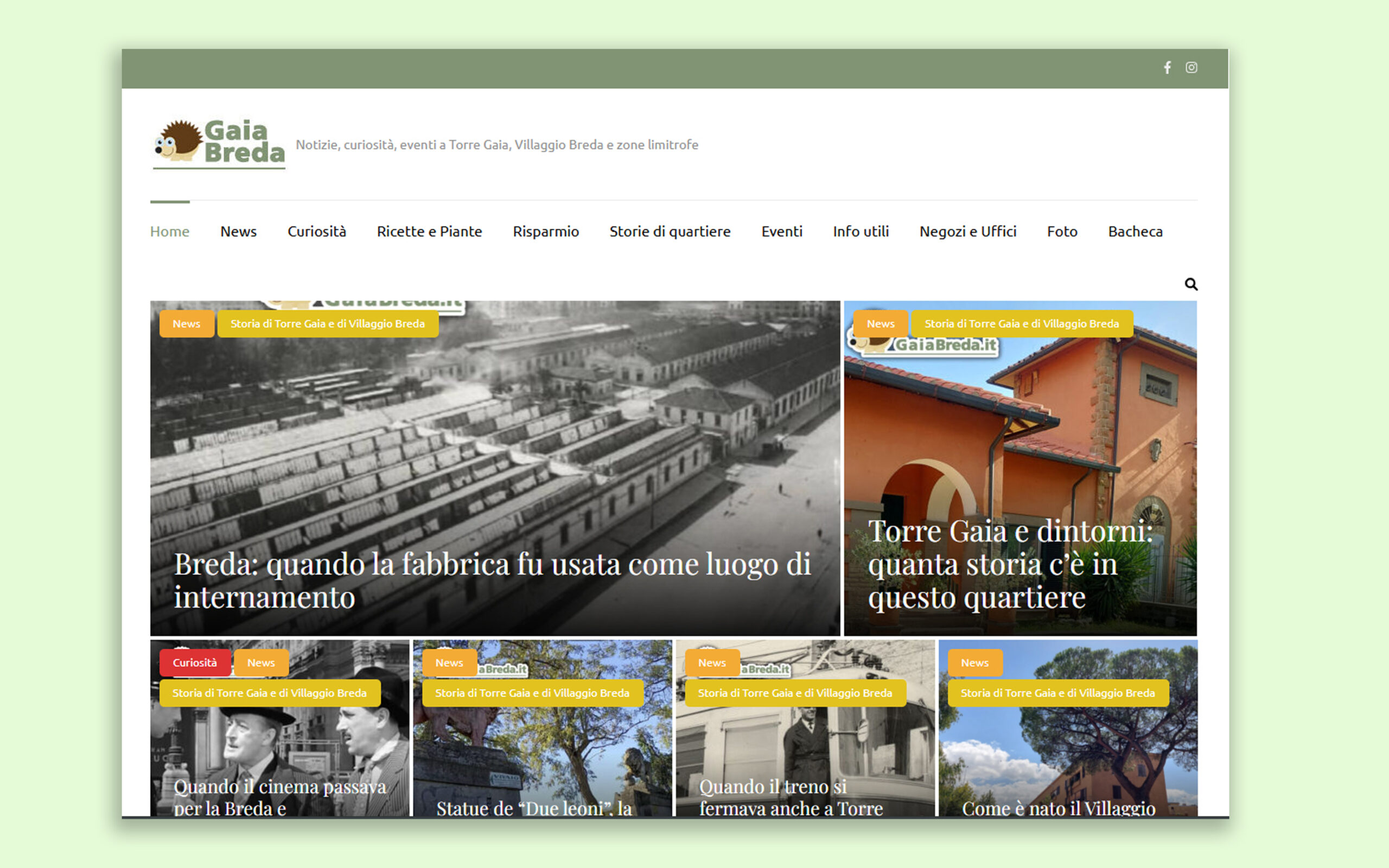Sito web Gaia Breda